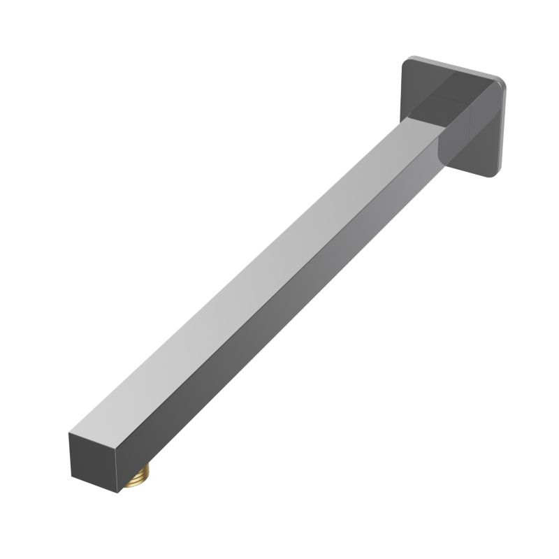 Ramię kwadratowe deszczownicy Granitan chrom rurka do prysznica ścienna uchwyt 1 szt.