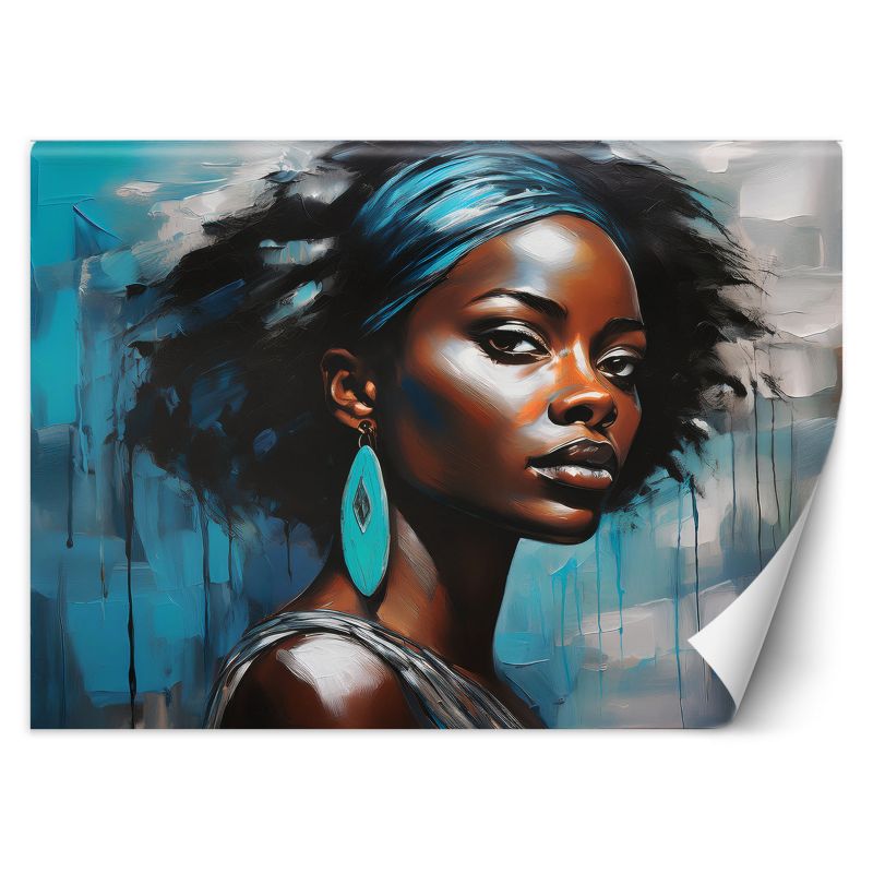 Fototapeta Feeby Kobieta Glamour Niebieski 300x210 1 szt