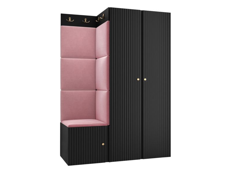 Zestaw MIRJAN 24 Orion Ryfel Slim XXIII czarny + różowy 1 kpl.