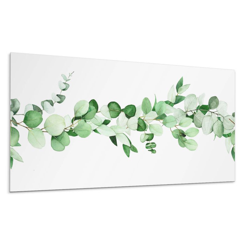 Panel samoprzylepny Wallfluent 120x60 cm Delikatny splot z motywem liści 1 szt.