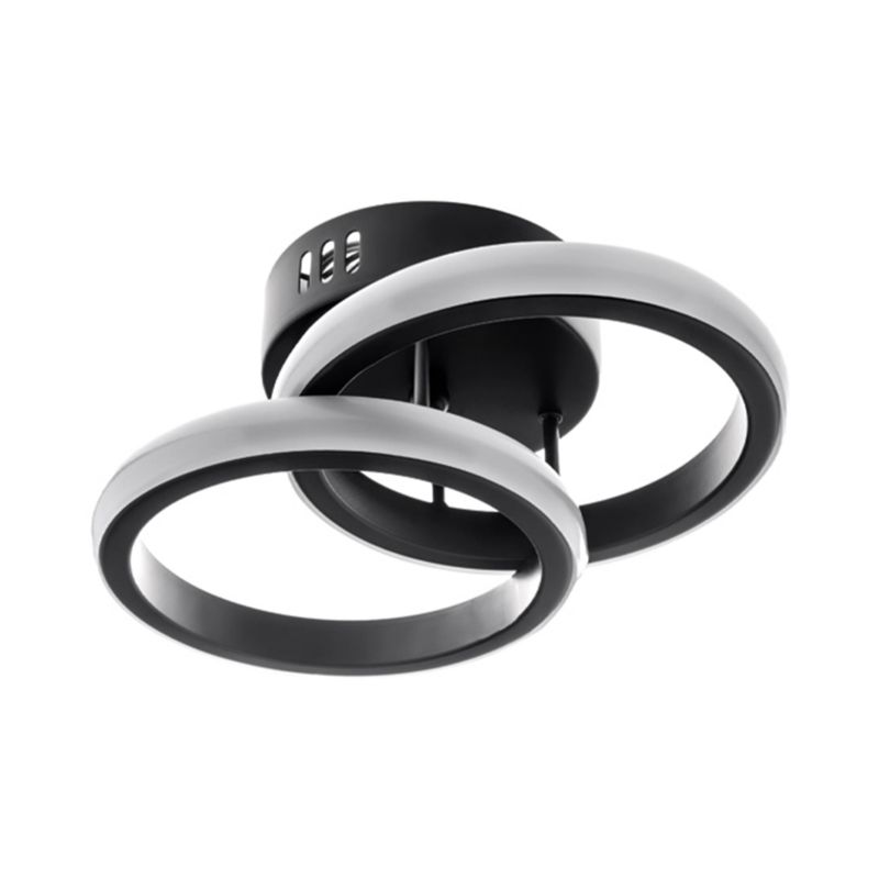 Żyrandol LED MasterLED Nebula Lyra 13W 28x18cm 4000K czarny lampa sufitowa 1 szt.