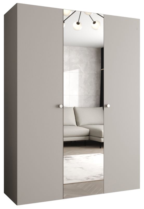 Szafa uchylna Abiks PARMA 2 150 wys. 202 cm Kaszmir + u. Srebrny 1 szt