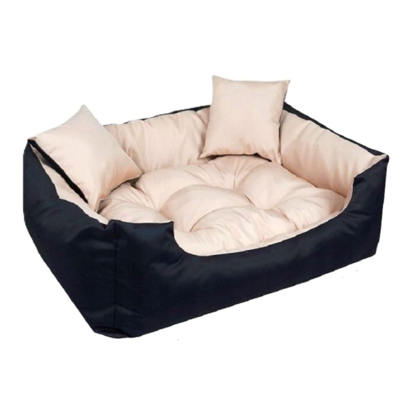 Legowisko dla psa kojec Aio Factory ECCO wodoodporne beżowe 115x95 cm 1szt