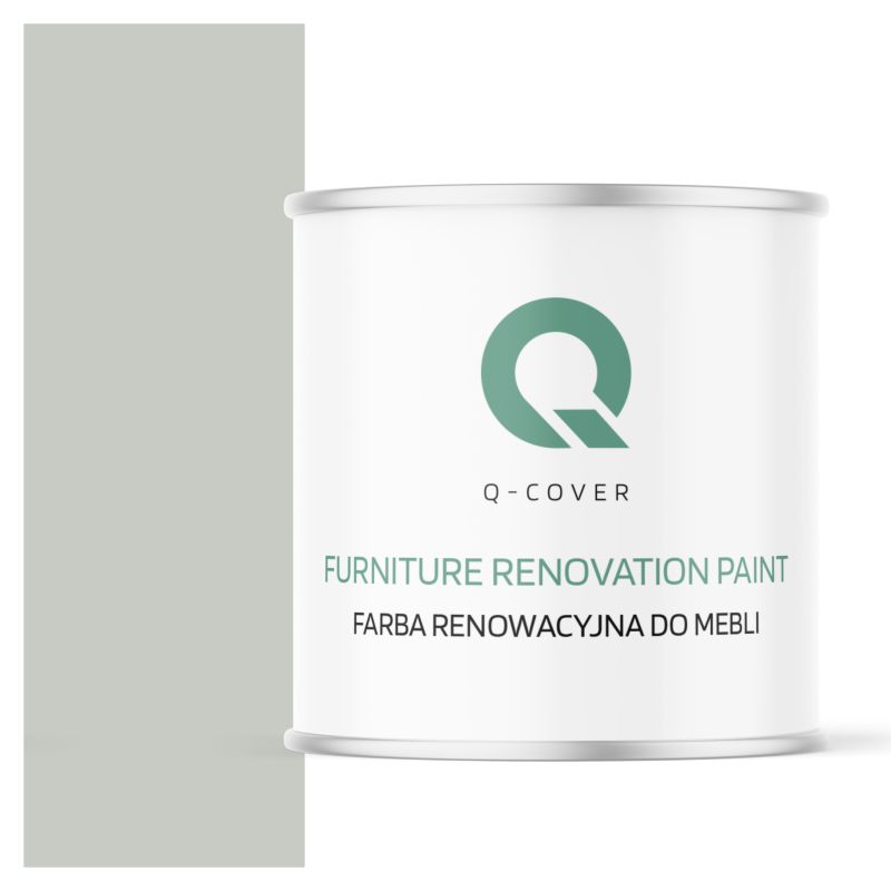 Farba Renowacyjna do Mebli Q-Cover Biały papirus RAL9018 Mat 2.5L