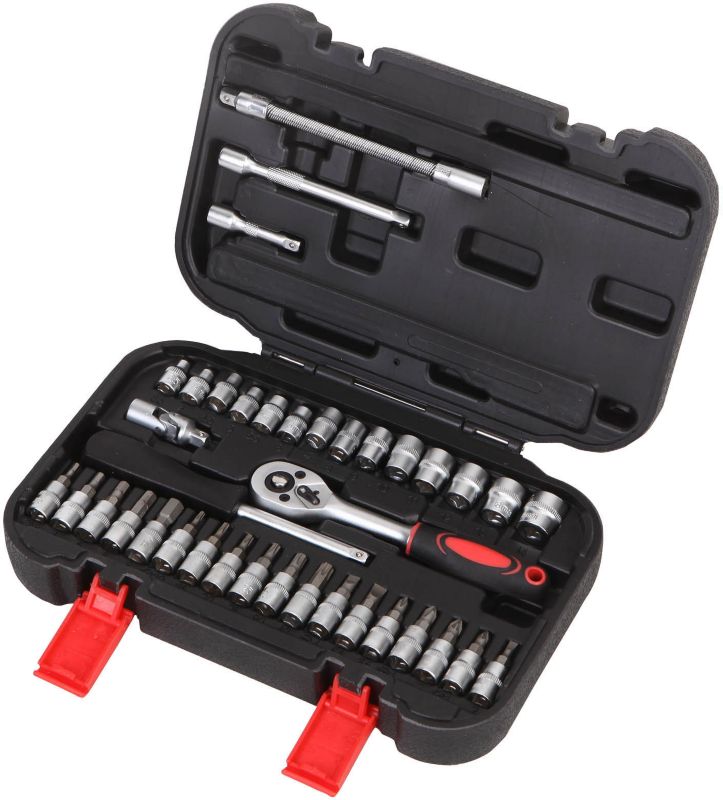 Zestaw kluczy 1/4" 38 szt.