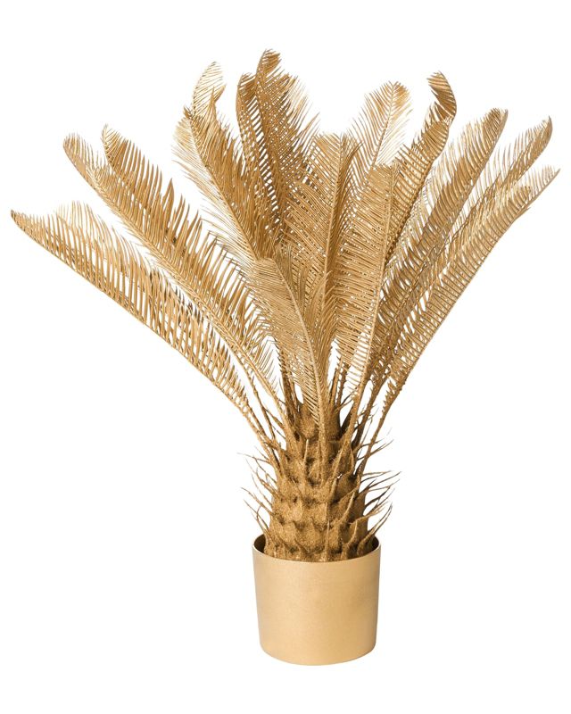 Sztuczna roślina Areca palm tree 70 cm Złoty 1 szt.