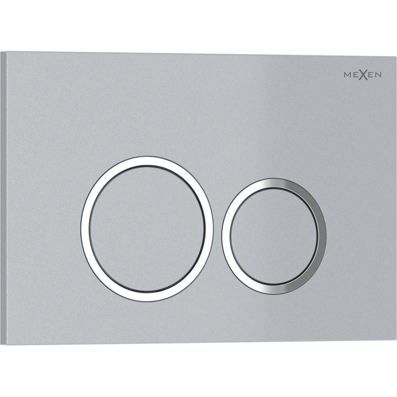Przycisk spłukujący Mexen Tex 01 chrom matowy 1 szt.