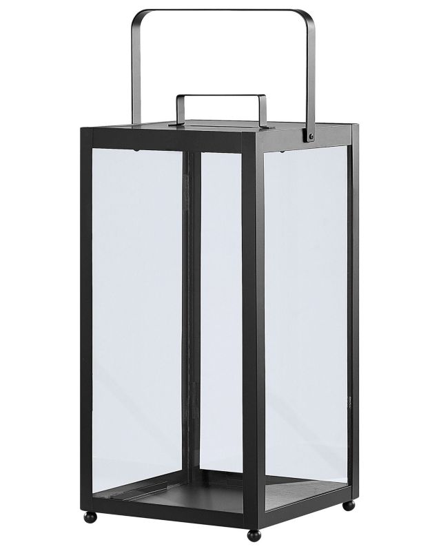 Lampion Lepar Metal Czarny 1 szt.