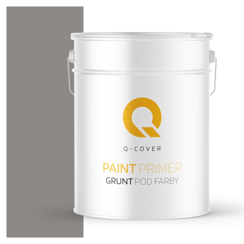 Grunt pod Farbę Elewacyjną Q-Cover Szary ciemny chłodny F275 10L