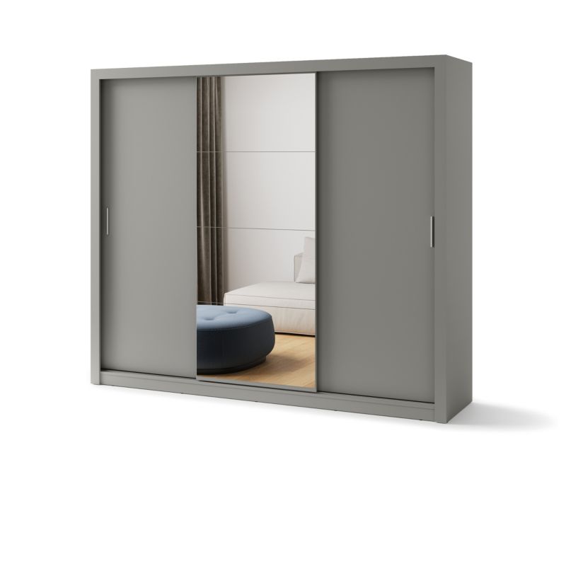 Szafa przesuwna MINIO go for it JADIA 1 , szara 1 szt.