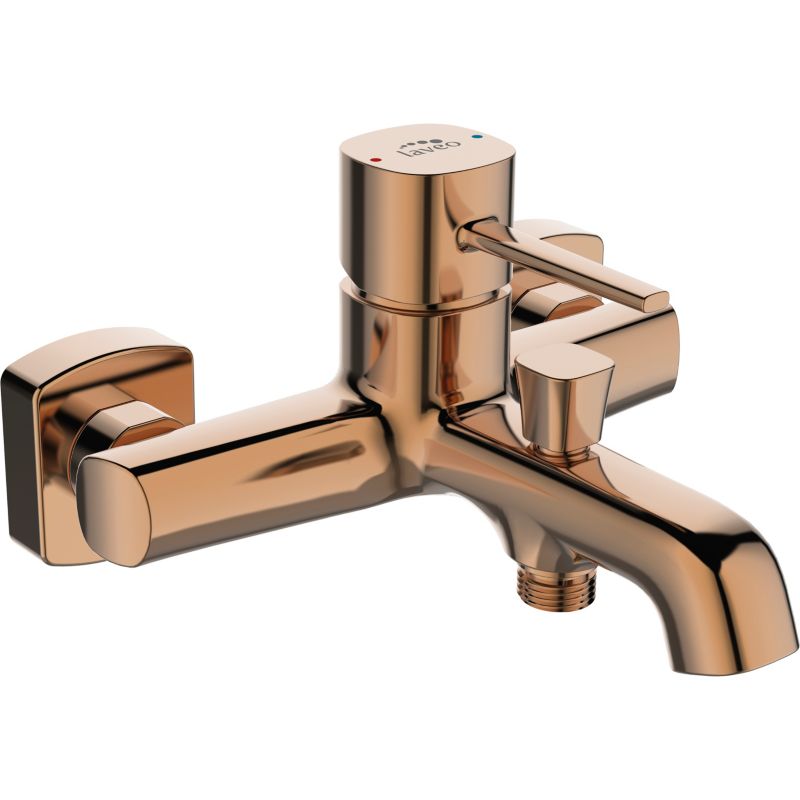 Bateria wannowa Vilar różowe złoto