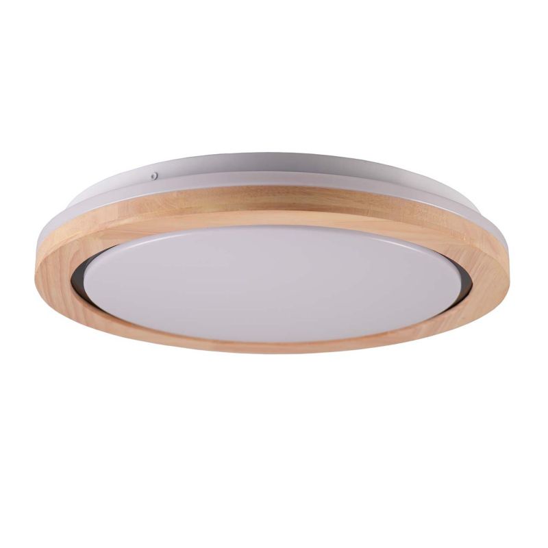 Plafon LED Darek 40 Sanico Goldlux 24W 39cm 4000K brązowy IP44 - 1 szt.