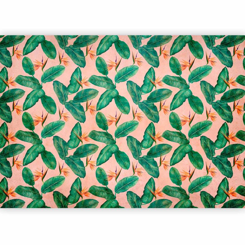 Fototapeta flizelinowa Artgeist 110g/m2 Liście zielona 200x140 (4 części) 10069aa rolka 1 szt