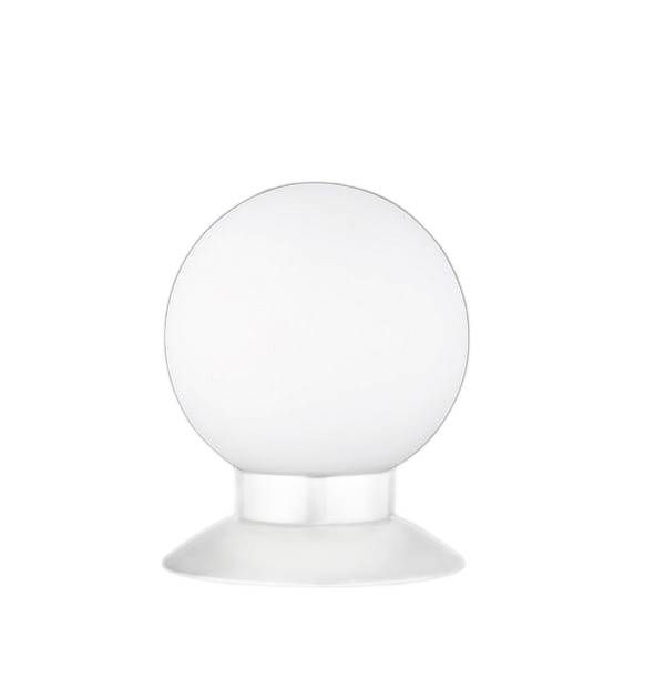 Lampka stołowa RL Princess srebrno-biała LED 3W 3000K 250lm IP20 wym: 13 x 10 x 10 cm szkło - 1 szt.