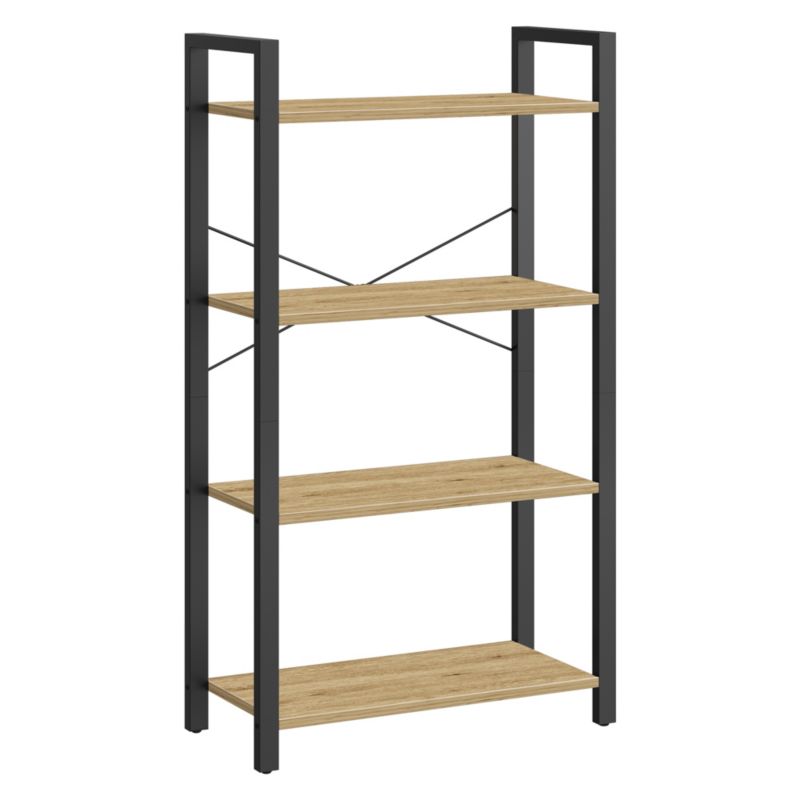 Regał na książki Songmics dąb artisan salon sypialnia biuro 1 szt