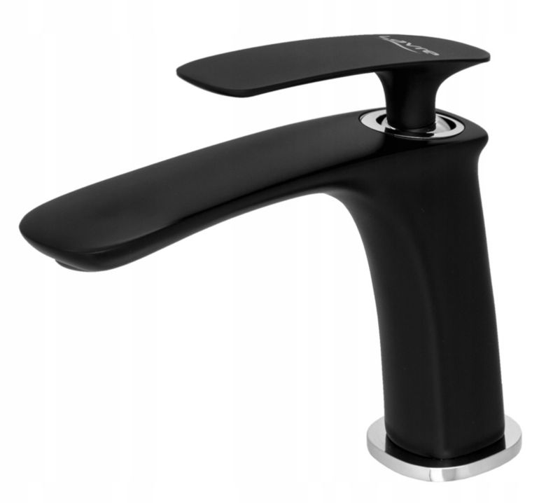 Bateria Umywalkowa Granitan Tony Czarna Kran Łazienkowy 1 szt.