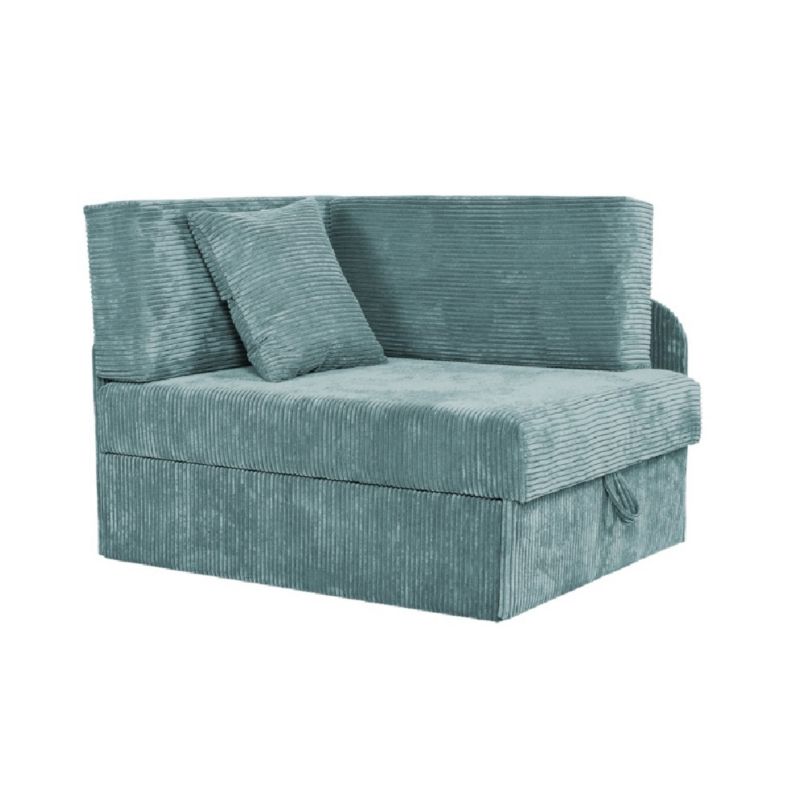 Narożnik do salonu rozkładany Family Meble BONI morski 1szt