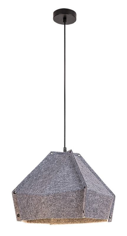 Lampa wisząca Rabalux Lomiro popielato-czarna wym: 150 x 44 x 44 cm 1xE27 x 1 szt.