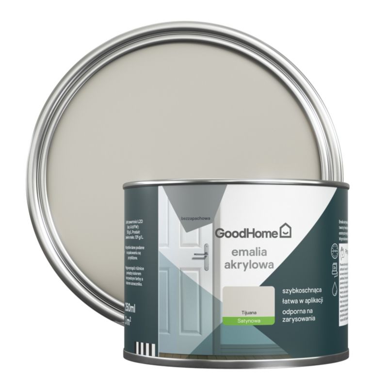 Emalia akrylowa plamoodporna GoodHome tijuana 0,25 l