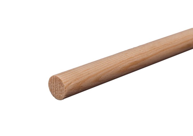 Wałek sosnowy bezsęczny 21 x 21 x 2400 mm