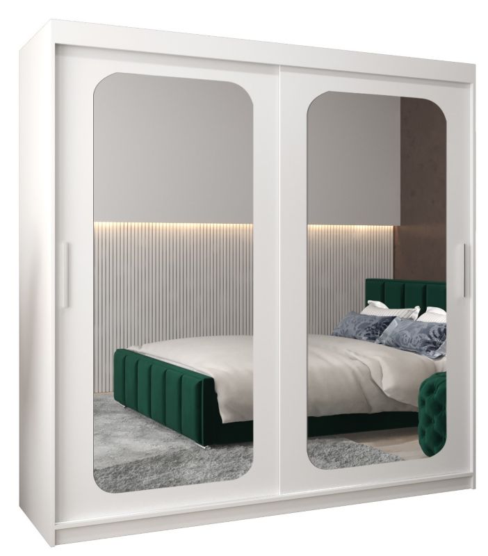 Szafa przesuwna Garderoba Abiks PROMO T3 200 biały/biały 1 szt.