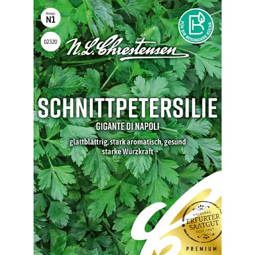 Pietruszka zwyczajna naciowa Gigante di Napoli - Nasiona. Ilość w opakowaniu: 1 opak - GradinaMax