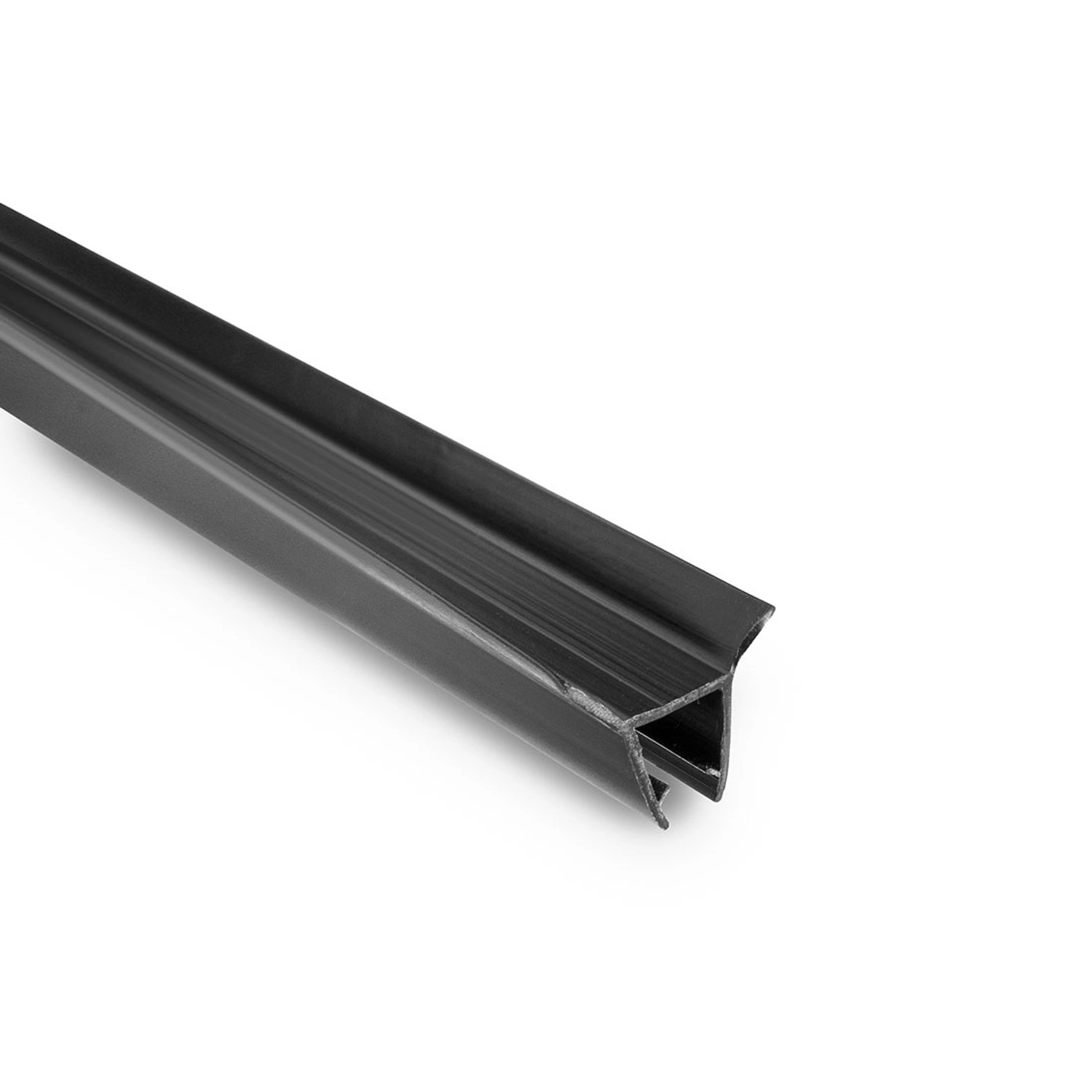 Uszczelka dolna czarna do szyb 7-8 mm 160 cm 1 szt
