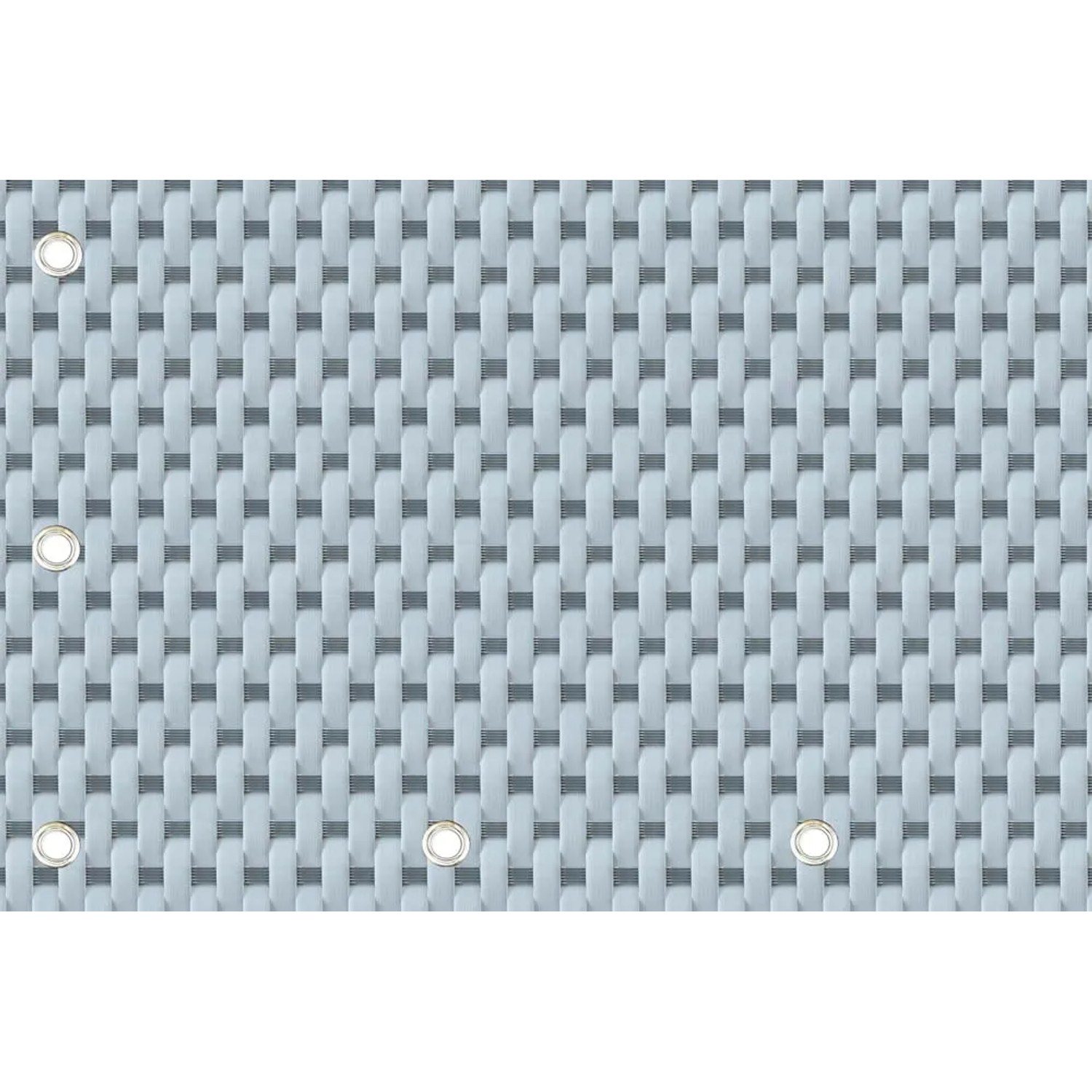 Mata rattanowa na wymiar mix szary - 10 x 90 cm