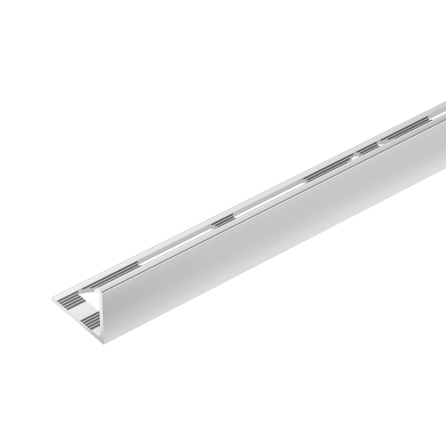 Cezar Profil aluminiowy do glazury narożny połysk 10x1x2500 mm