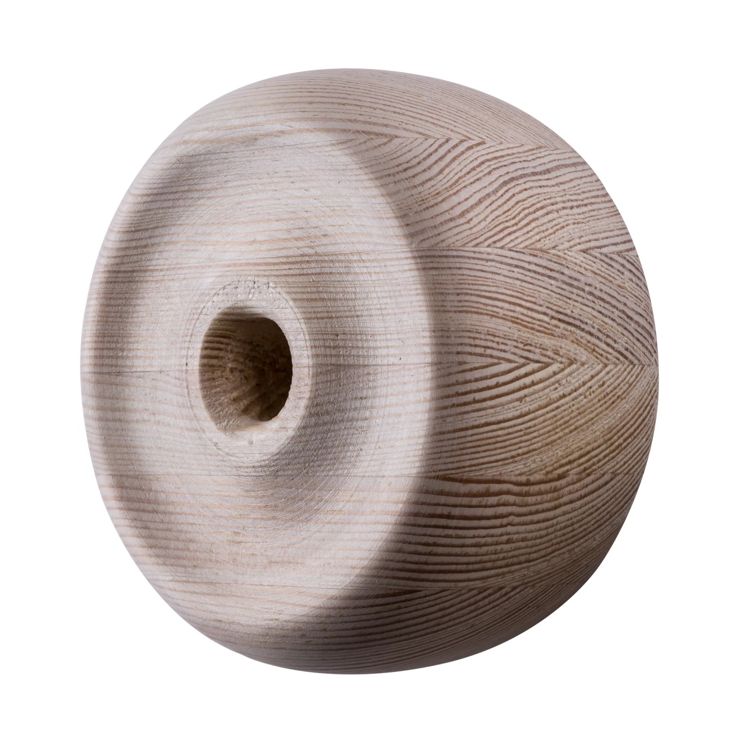 Kornik Zakończenie poręczy z drewna sosnowego 50 mm x 60 mm koło