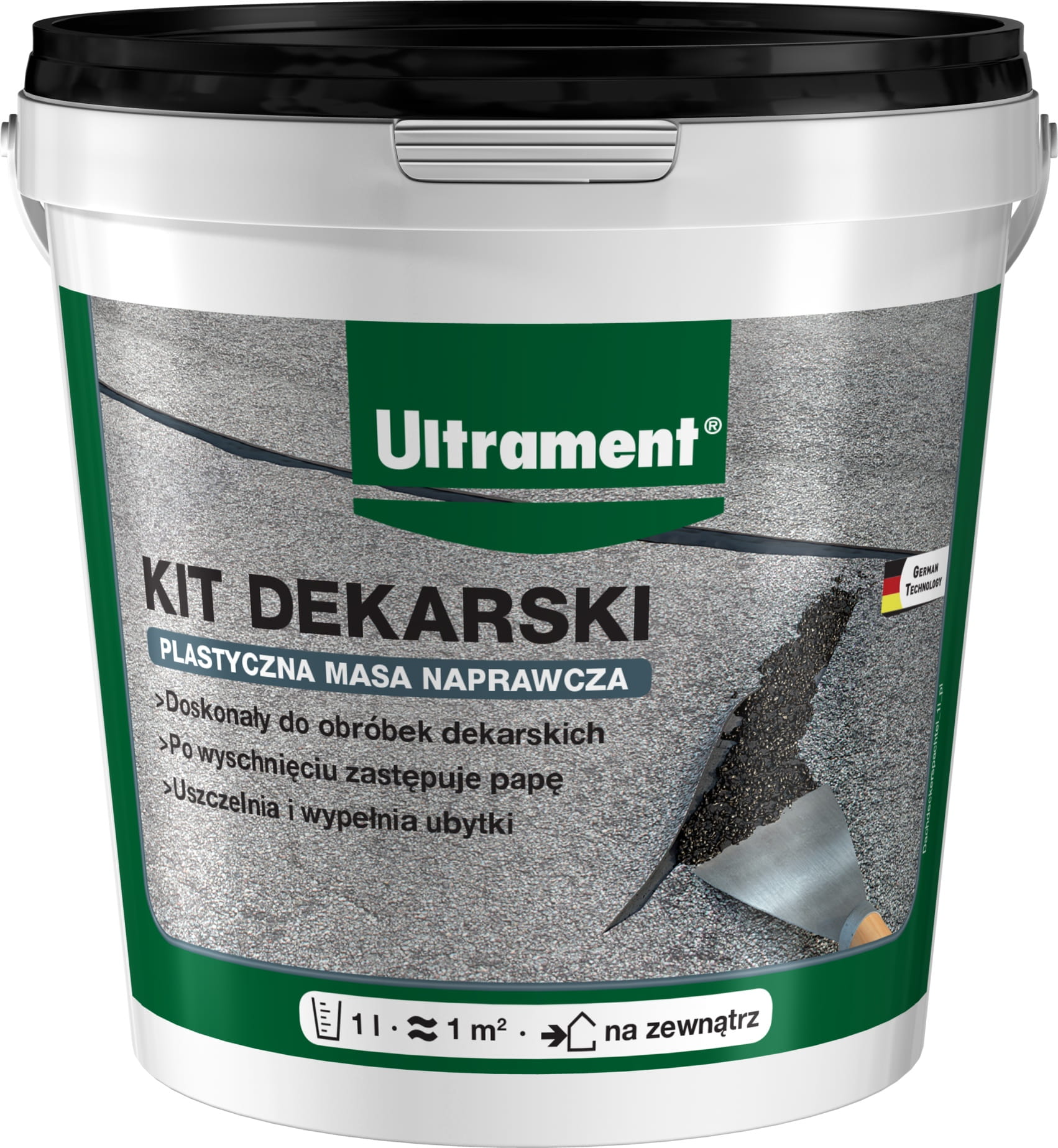 ULTRAMENT KIT DEKARSKI MASA BITUMICZNA 1L