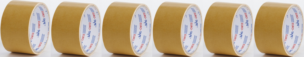 6x taśma dwustronna Dalpo, 50mm x 10m, biały