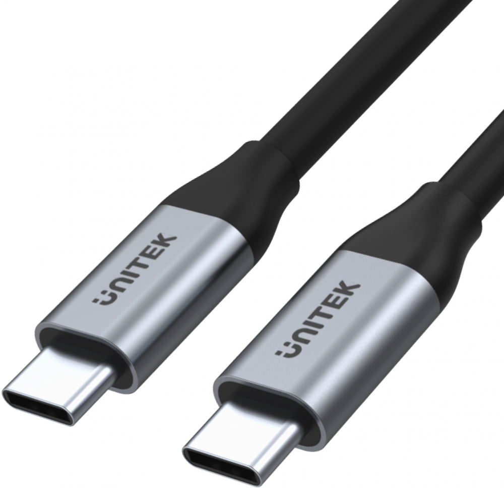 Kabel USB-C na USB-C Unitek, 1m, czarny