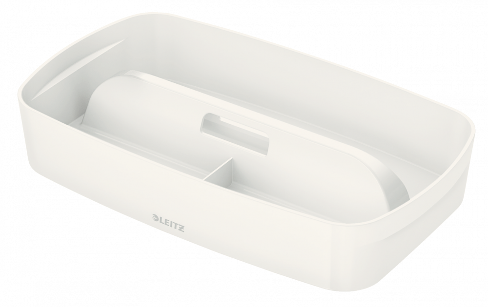Organizer z uchwytem Leitz, MyBox, mały, 307x56x181mm, biały