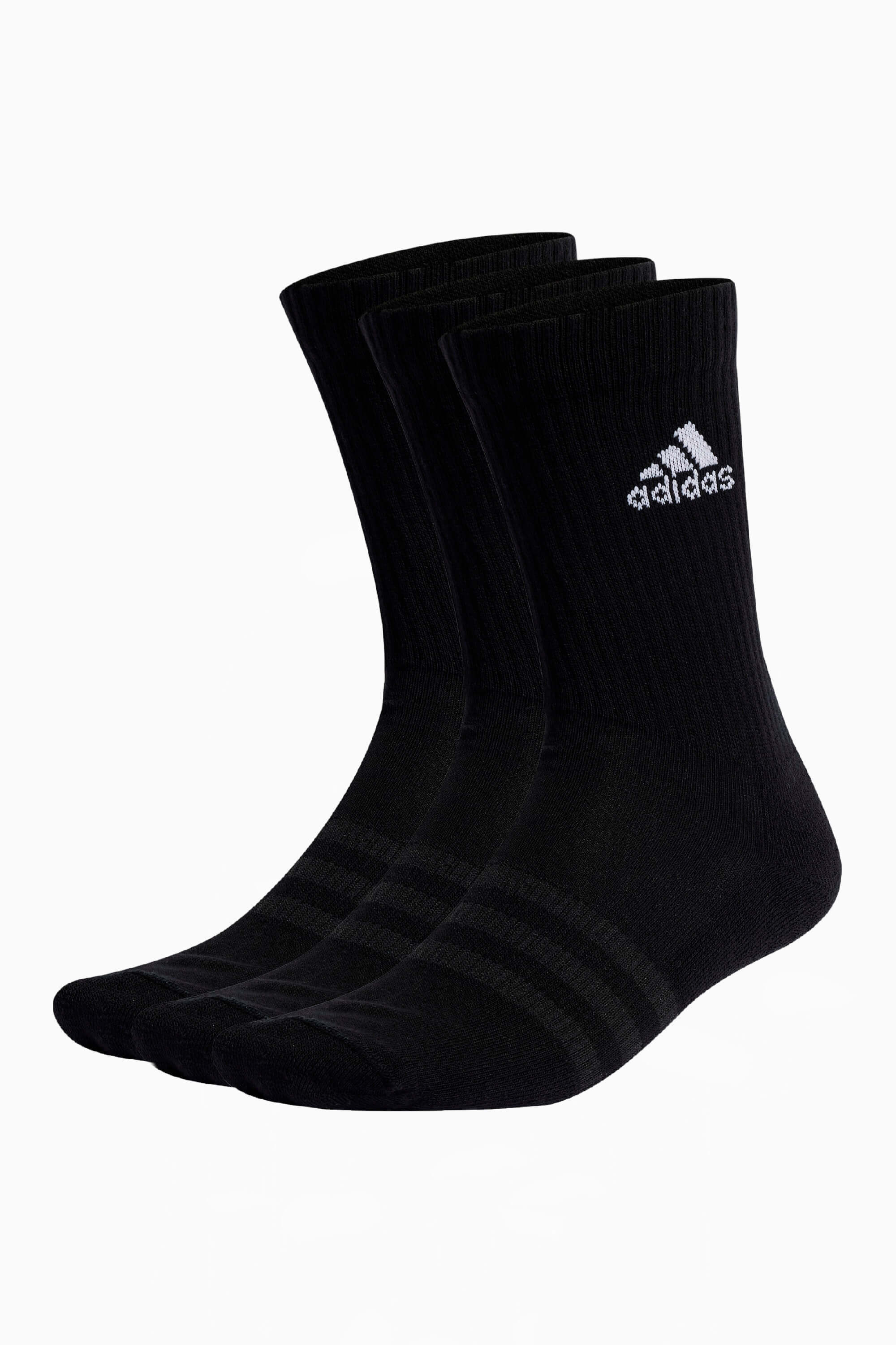 Skarpety adidas Cushioned Crew Socks 3 Pairs - Czarny