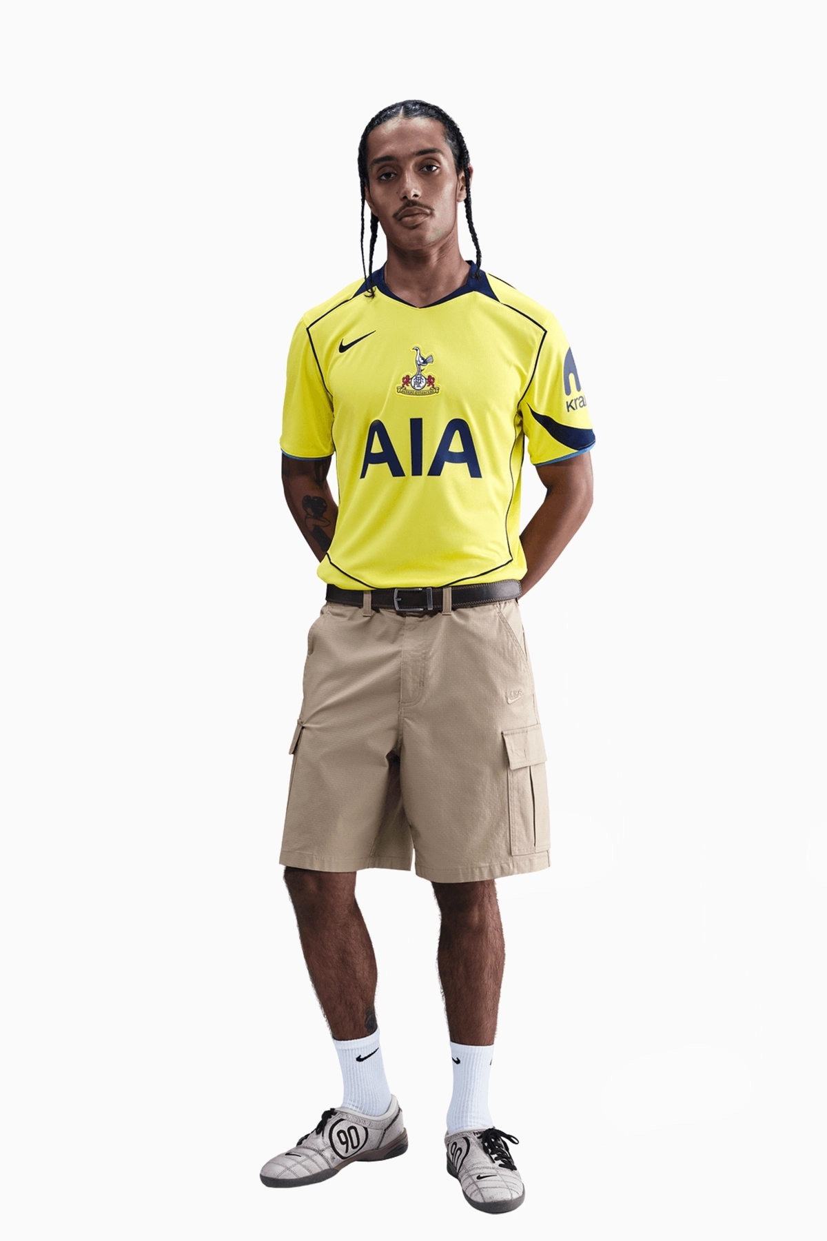 Koszulka Nike Tottenham Hotspur 25/26 Trzecia Stadium - Żółty