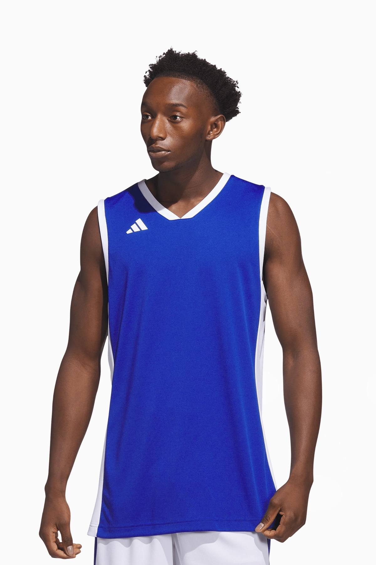 Koszulka bez rękawów adidas Pulse Speed - Niebieski