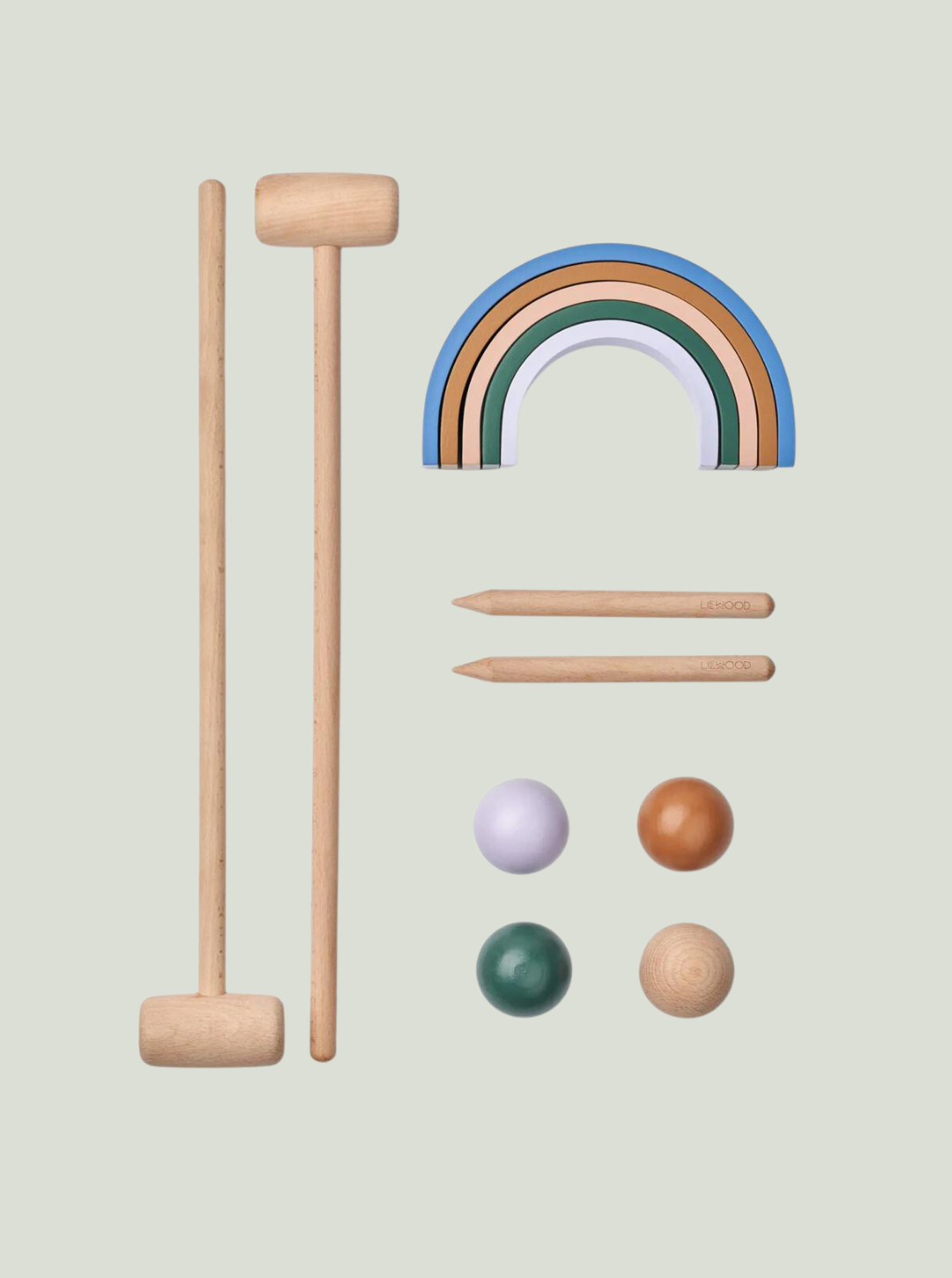 ZESTAW DO KRYKIETA ALEN Garden green multi mix LIEWOOD