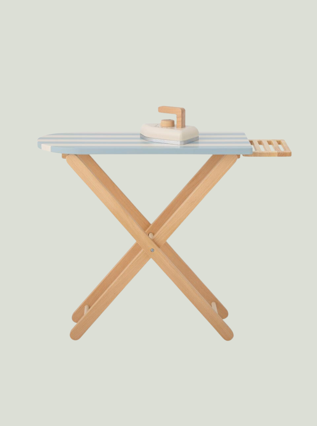 Deska do prasowania i żelazko Sande Toy, niebieska 100%, sosna Bloomingville Mini