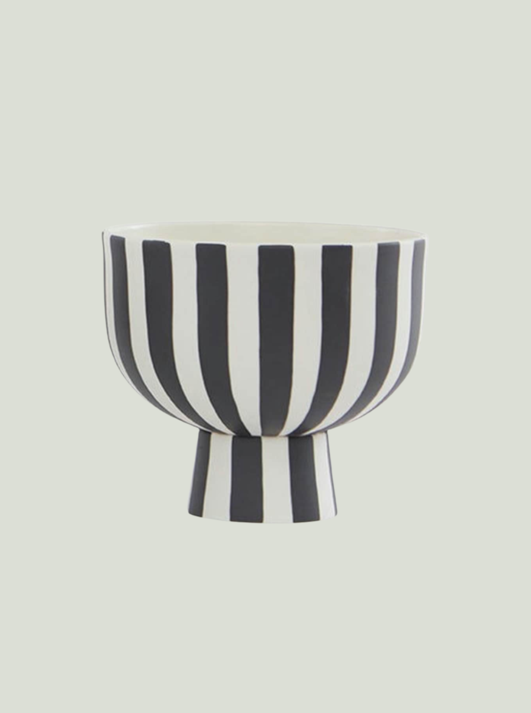 Miska Toppu Bowl White/Black OYOY