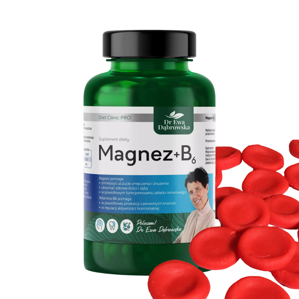 Magnez B6 120kaps. Dr Ewa Dąbrowska