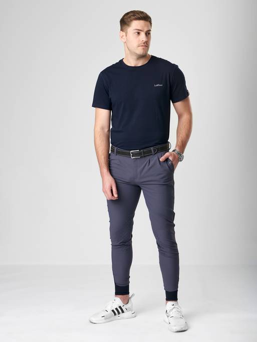 LeMieux LeMieux bryczesy męskie Elite Classic Pleated, Flint 24h