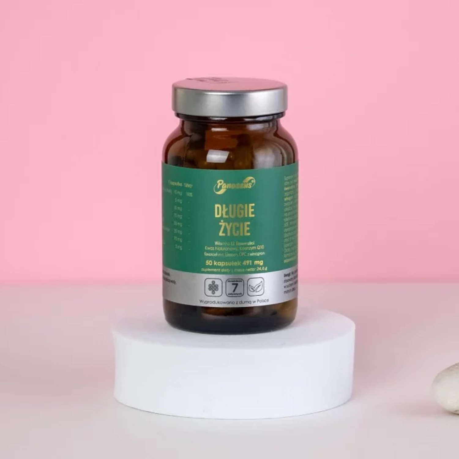 Panaseus długie życie, 50 kapsułek