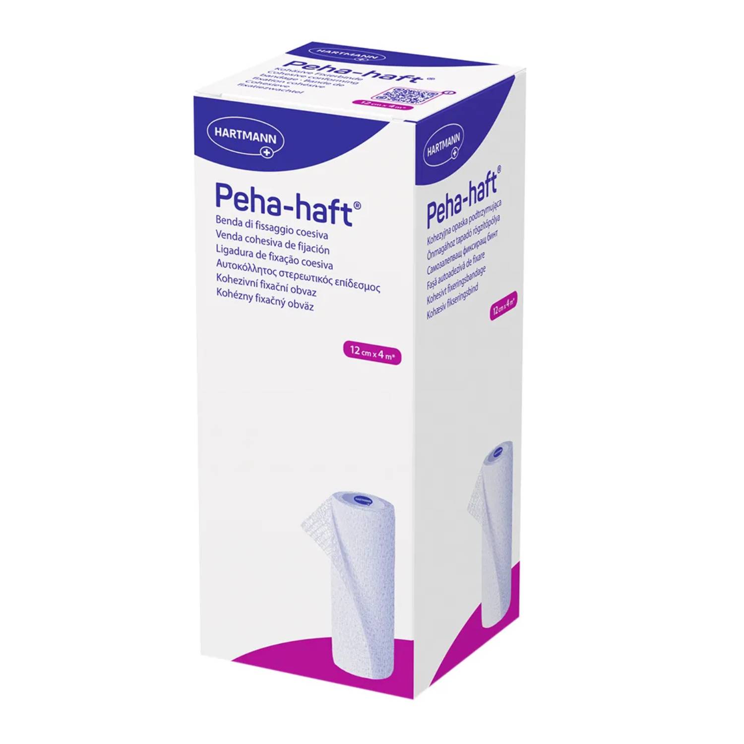 Peha-haft - opaska podtrzymująca, 12 cm x 4 m, 1 sztuka