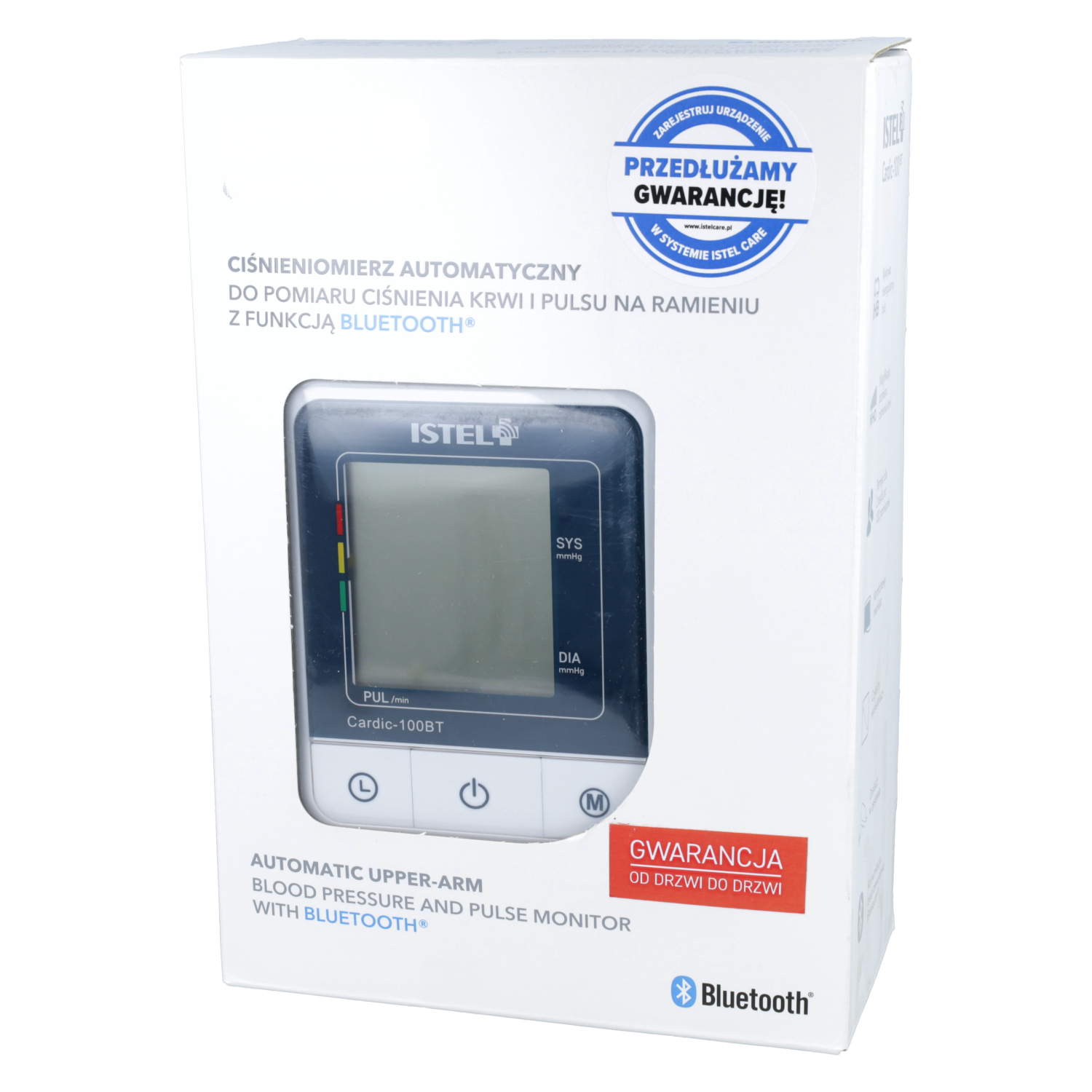 Istel cardic 100 bt - ciśnieniomierz automatyczny z funkcją bluetooth, 1 sztuka