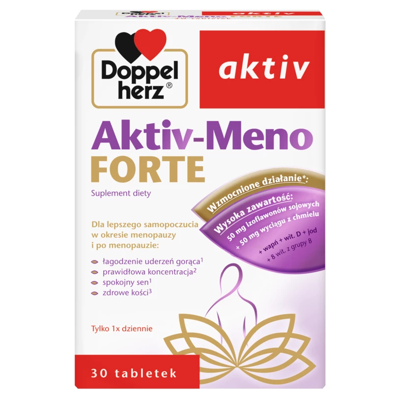 Doppelherz aktiv-meno forte, 30 tabletek