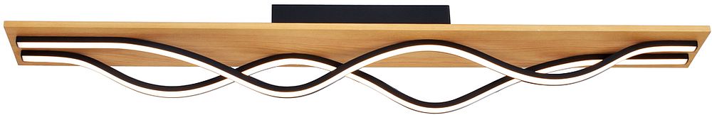 Italux Conato lampa podsufitowa 2x35 W czarna PLF-23848-30W-BK-GD