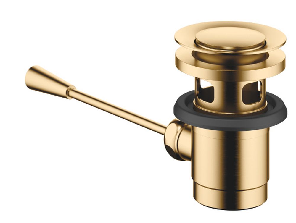 Dornbracht zestaw odpływowy umywalkowy z cięgnem mosiądz szczotkowany 10300970-28