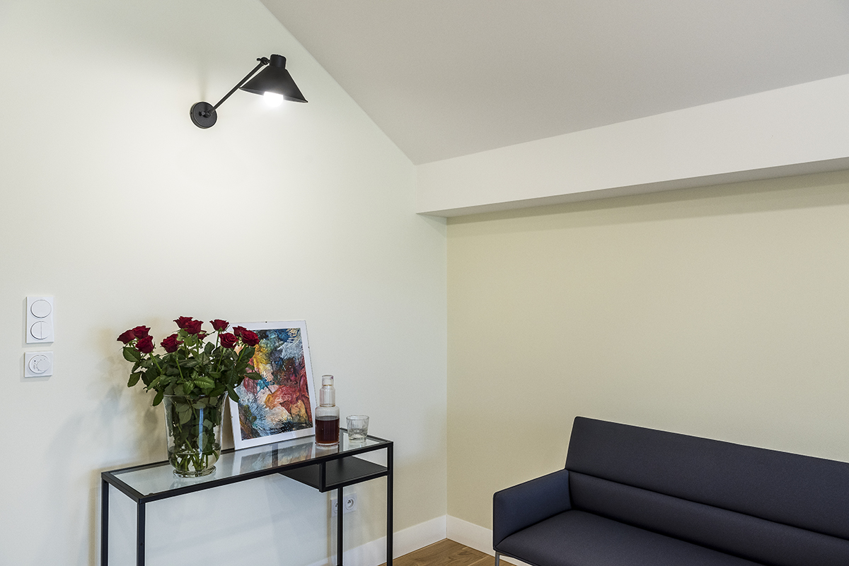 Argon Altea kinkiet 1x15W czarny 4072