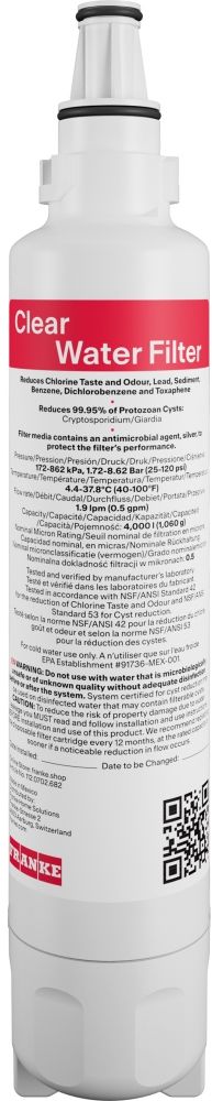 Franke Clear Water filtr podzlewozmywakowy 112.0702.682